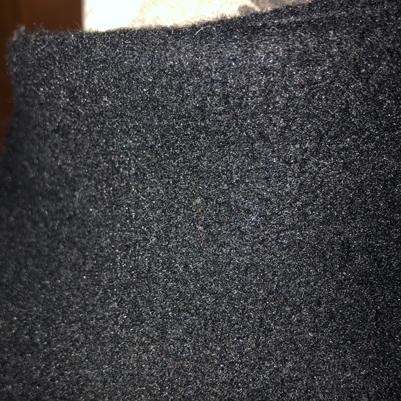 Old Navy fall/winter black 3/4 coat with funnel neck and covered zipper - Picture 7 of 16